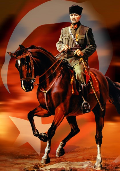 3D ATATÜRK POSTER KİŞİYE ÖZEL BASKI 115