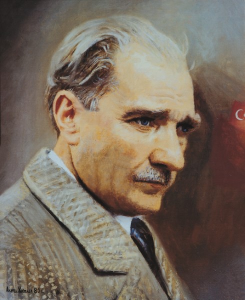 3D ATATÜRK POSTER KİŞİYE ÖZEL BASKI 129