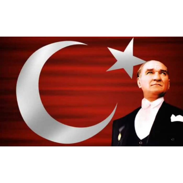 3D ATATÜRK POSTER KİŞİYE ÖZEL BASKI 13