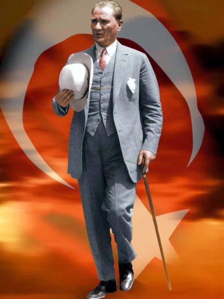 3D ATATÜRK POSTER KİŞİYE ÖZEL BASKI 144