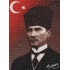 3D ATATÜRK POSTER KİŞİYE ÖZEL BASKI 148