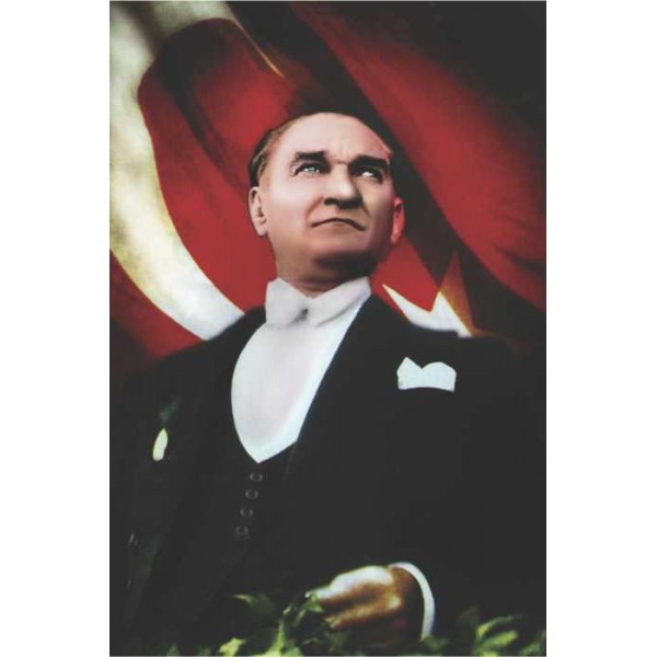 3D ATATÜRK POSTER KİŞİYE ÖZEL BASKI 18