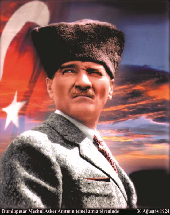 3D ATATÜRK POSTER KİŞİYE ÖZEL BASKI 19