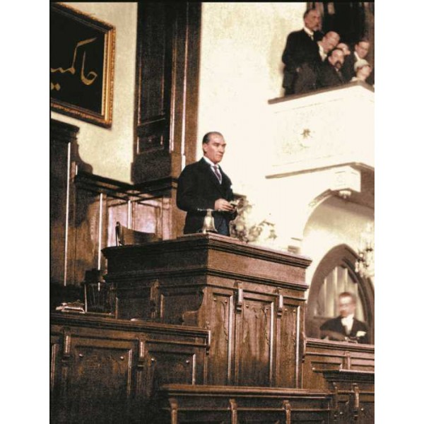 3D ATATÜRK POSTER KİŞİYE ÖZEL BASKI 20