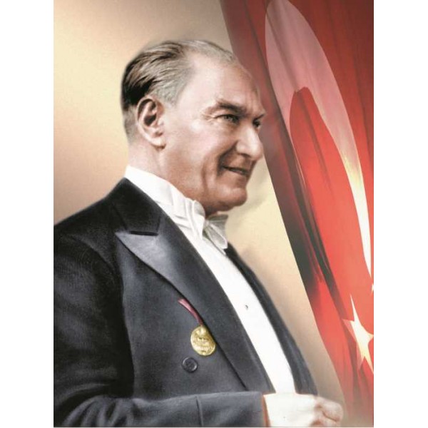 3D ATATÜRK POSTER KİŞİYE ÖZEL BASKI 22