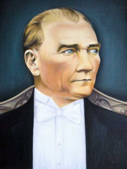 3D ATATÜRK POSTER KİŞİYE ÖZEL BASKI 69