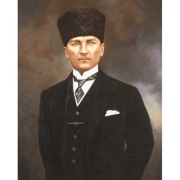 3D ATATÜRK POSTER KİŞİYE ÖZEL BASKI 73