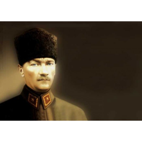 3D ATATÜRK POSTER KİŞİYE ÖZEL BASKI 79