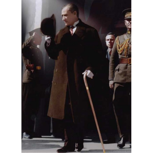 3D ATATÜRK POSTER KİŞİYE ÖZEL BASKI 93