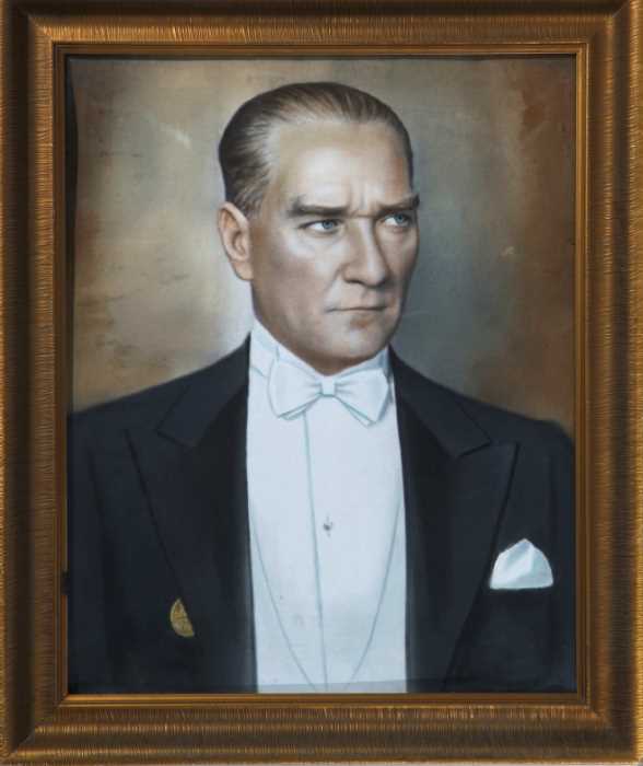 3D ATATÜRK POSTER KİŞİYE ÖZEL BASKI 94